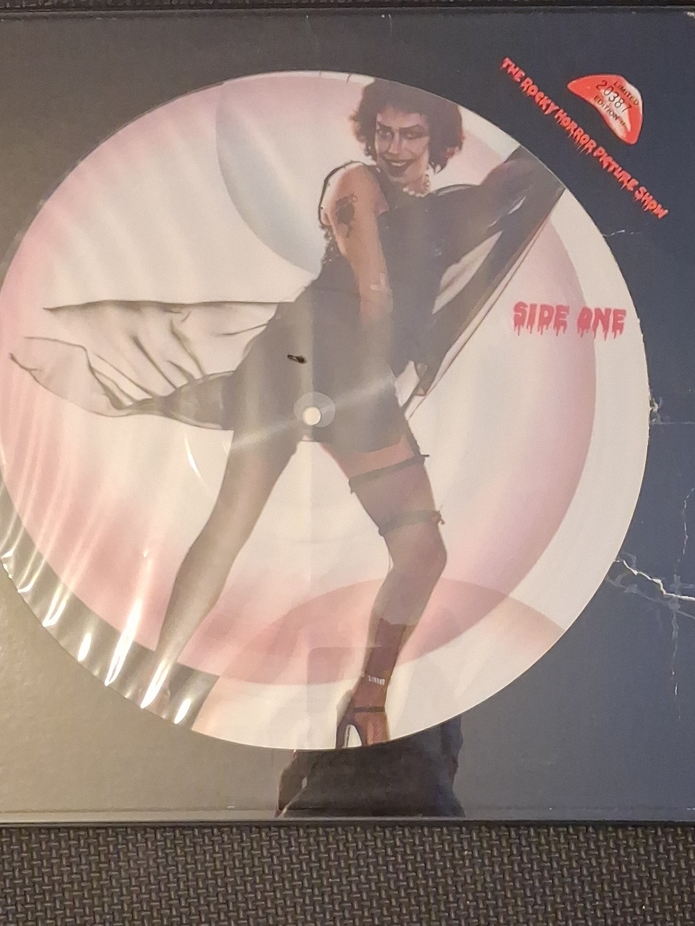 The Rocky Horror Picture Show Picture Disc - Magenta Artwork